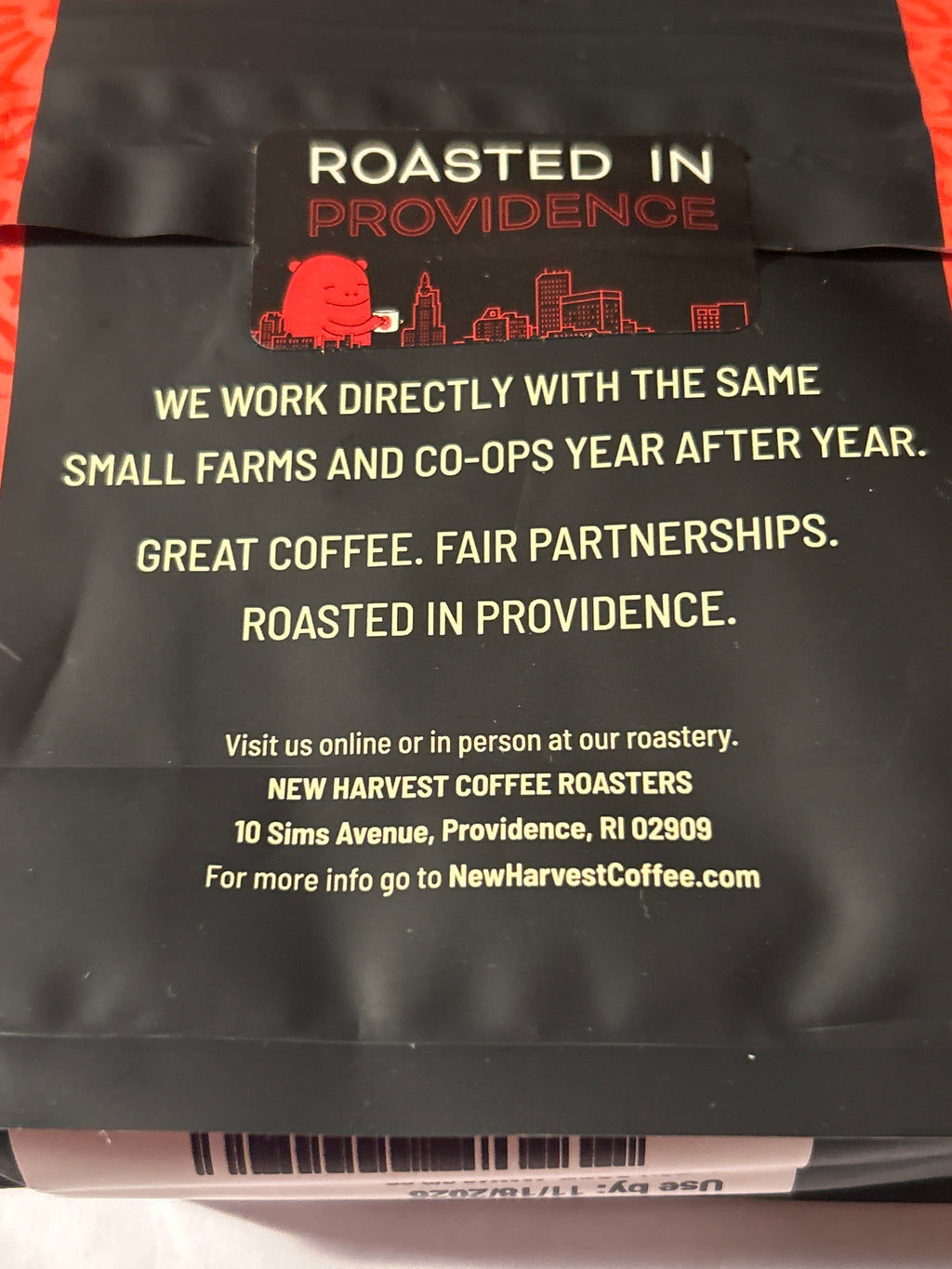 New Harvest Coffee Roasters Natural Misty Valley – Ethiopia Yirgacheffe – Single Origin – Light Roast – Whole Bean – 12 oz (Best By 11/26)