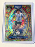 2025/26 Panini Select Road to FIFA World Cup 2026: Stained Glass Diego Maradona (Case Hit)