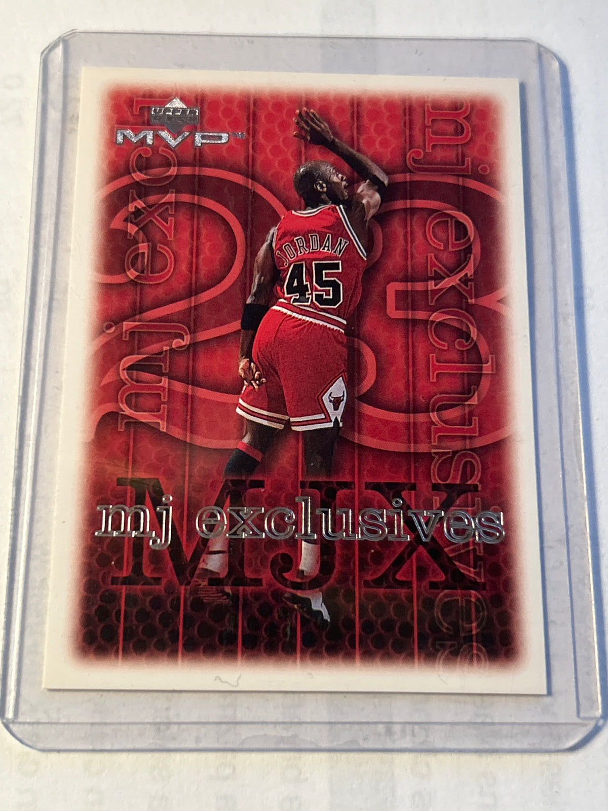 1999-00 Upper Deck MVP MJ Exclusives Michael Jordan #45 Bulls