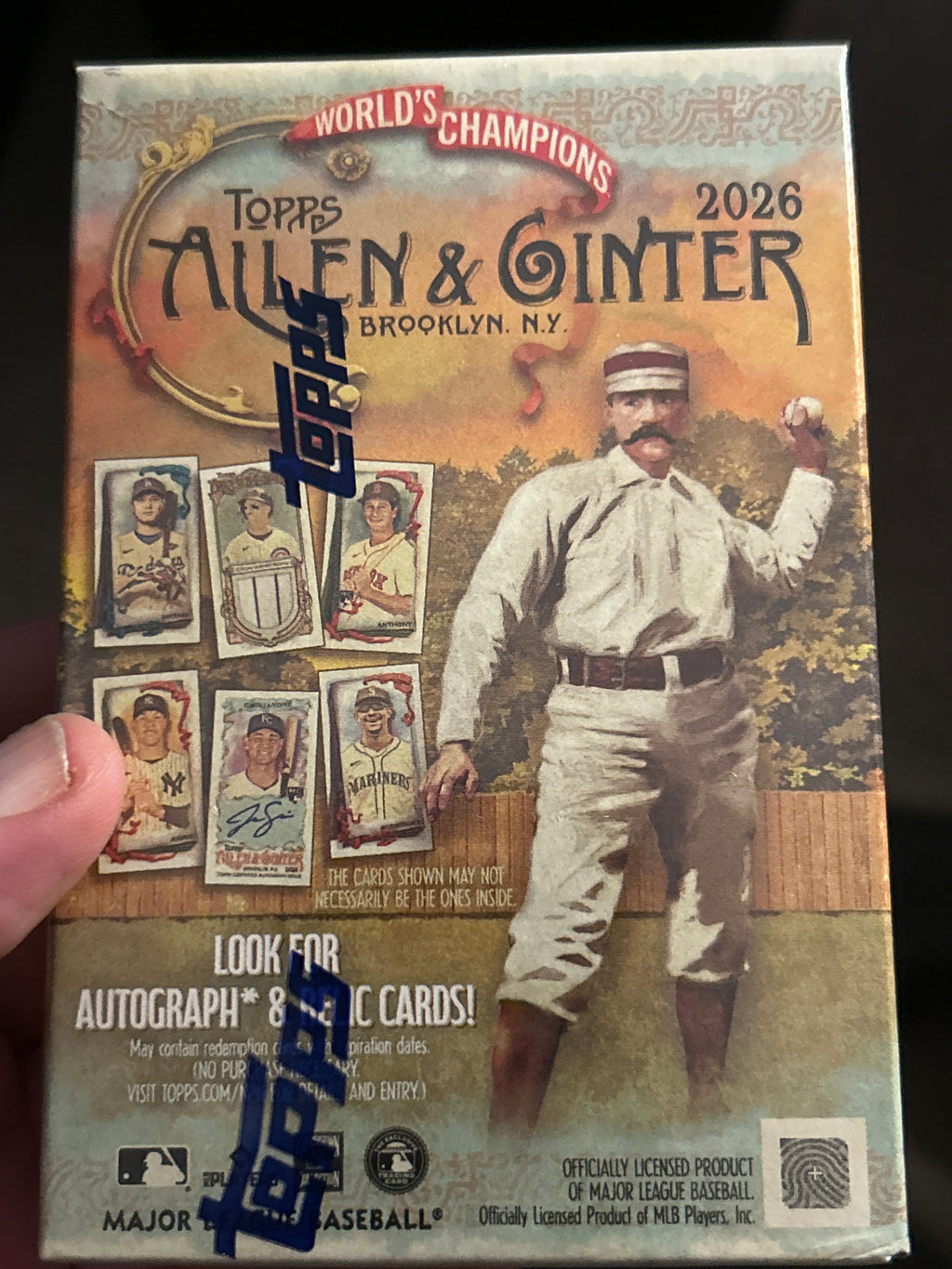 2026 Topps Allen & Ginter Baseball Value Box, 48 Cards, Factory Sealed