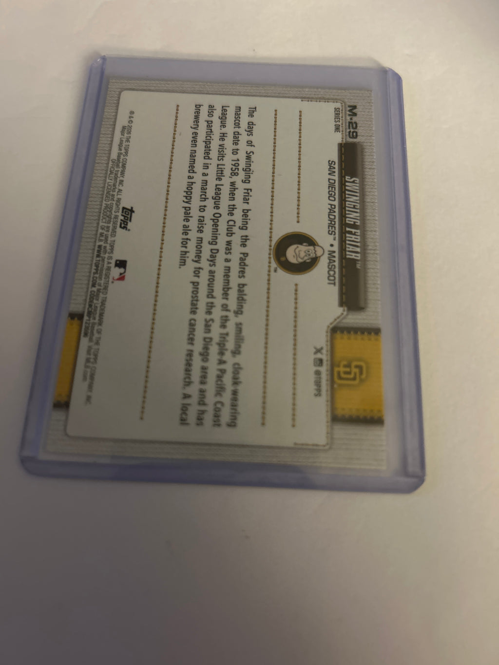 2026 Topps Series 1 - Mascots San Diego Padres #M-29