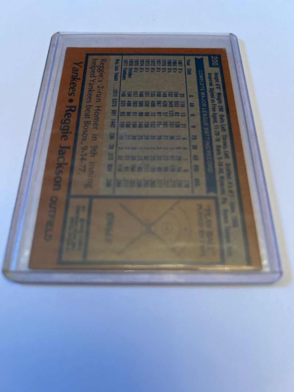 1978 Topps - Reggie Jackson #200
