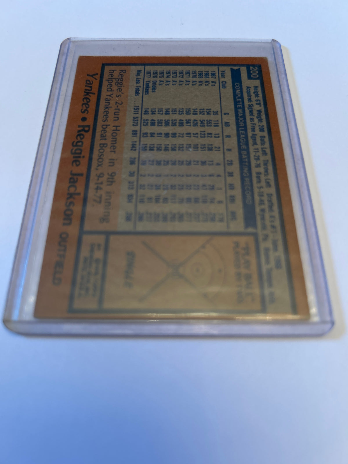 1978 Topps - Reggie Jackson #200