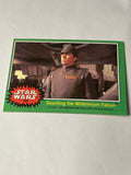 1977 Topps Star Wars Series 4 Green #230 Guarding the Millennium Falcon (Movie Facts Back)