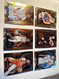 2025 Panini Select WNBA 6 Card Rookie RC Lot Saniya Rivers Aneesah Morrow Sarah Ashlee Barker