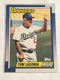 1990 Topps #669 - Tom Lasorda - Los Angeles Dodgers - #669