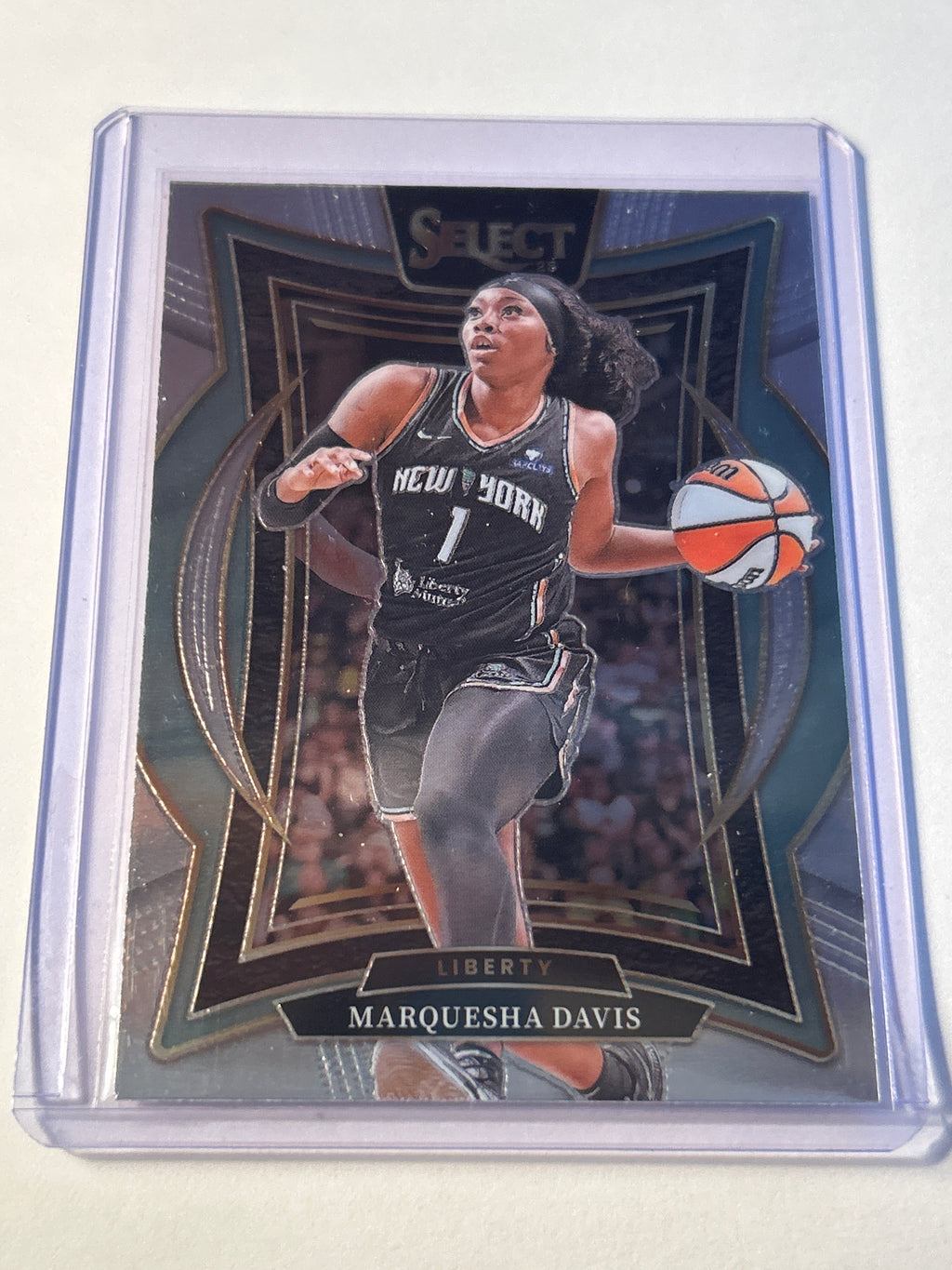 2025 Panini Select WNBA Marquesha Davis New York Liberty