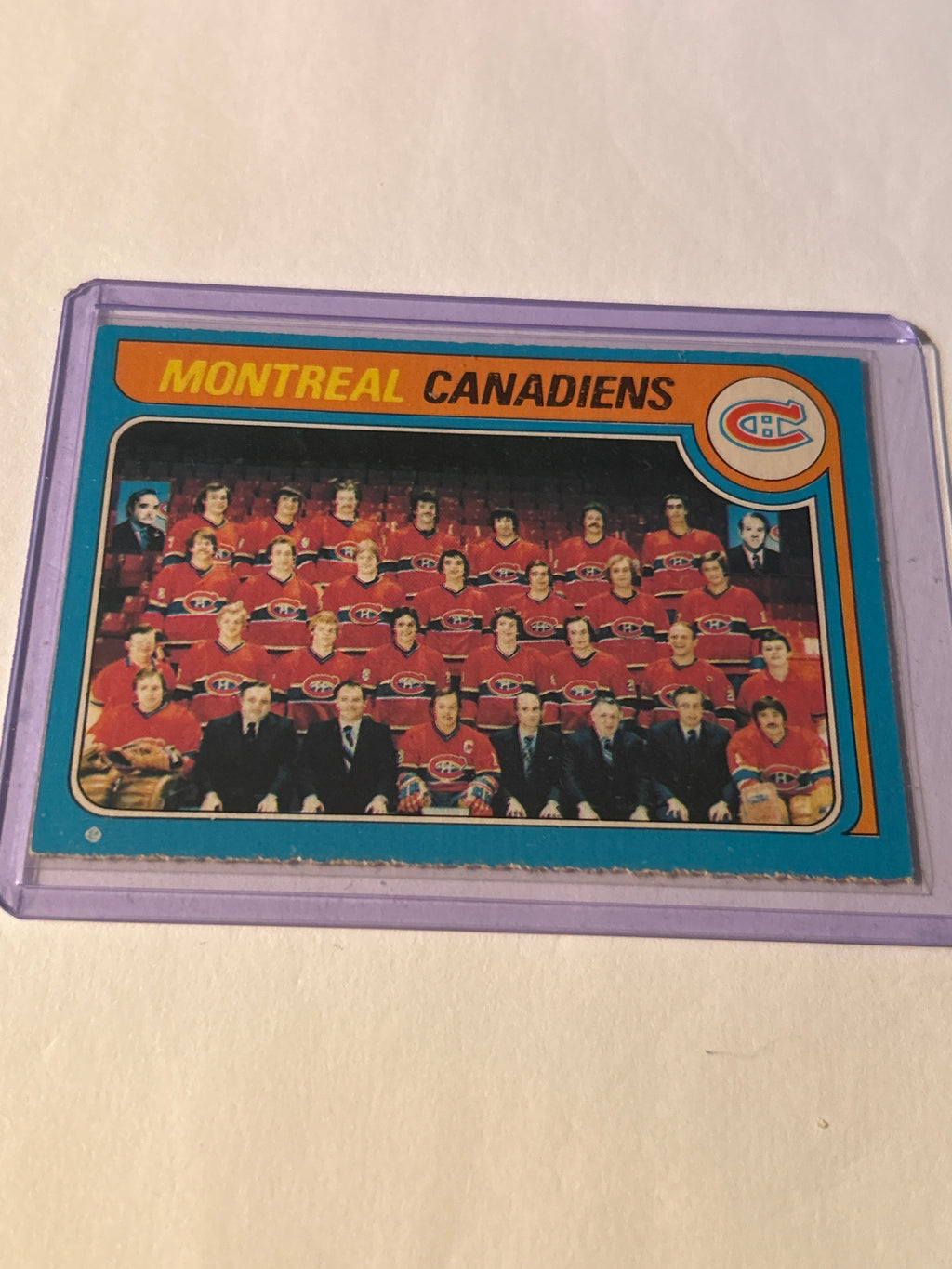 O-Pee-Chee 1979-80 Montreal Canadiens Checklist #252 NHL Hockey Card