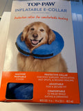 Top Paw Inflatable E‑Collar – Large Dog (Recovery Cone)