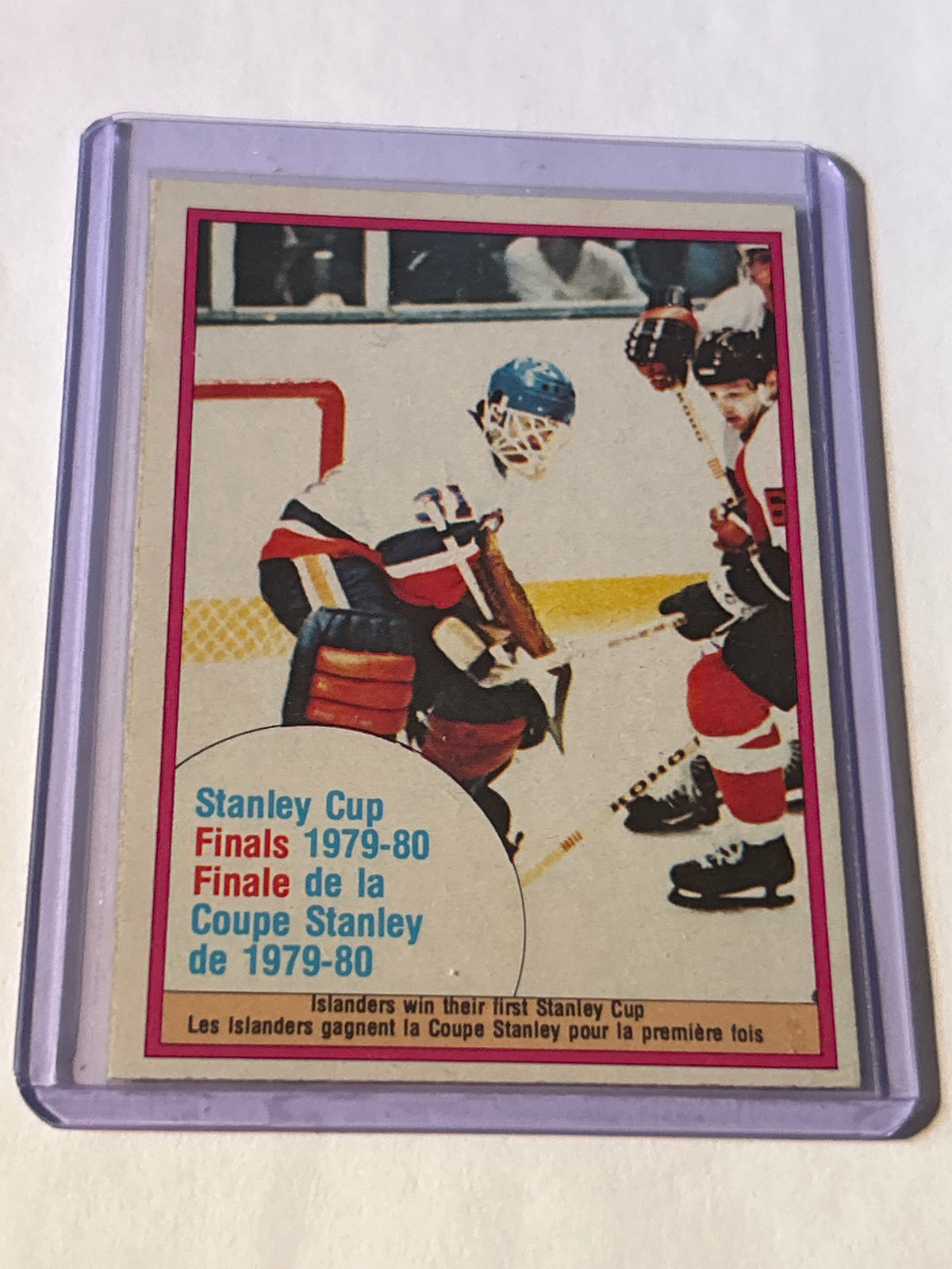 O-Pee-Chee 1980-81 Stanley Cup Finals #264 Islanders Flyers NHL Hockey Card