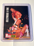 1995 Cardz WCW Main Event #62 Hollywood & Vine Stunning Steve Austin Pre Stone Cold
