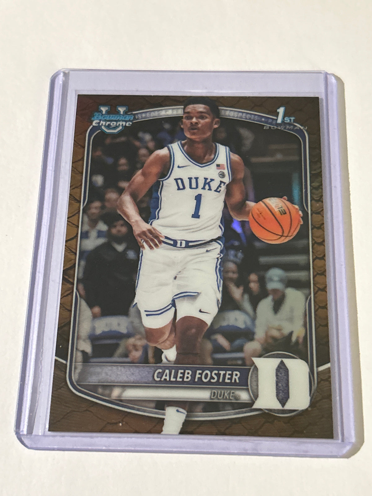 2025-26 Bowman - Prospects Caleb Foster #BPP-100 (RC)
