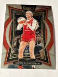 2025 Panini Select WNBA Sophie Cunningham Concourse #12 Indiana Fever