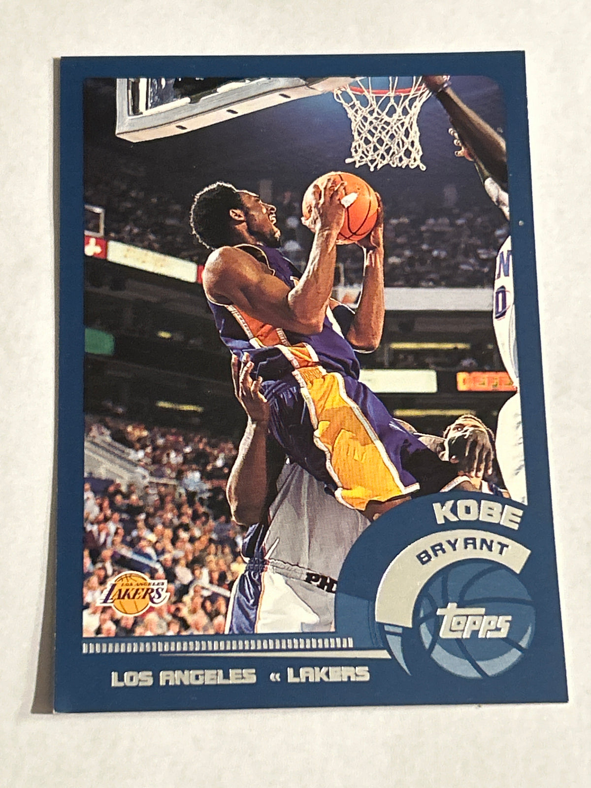 Topps 2002-03 Kobe Bryant #25 Los Angeles Lakers NBA Basketball Base Set