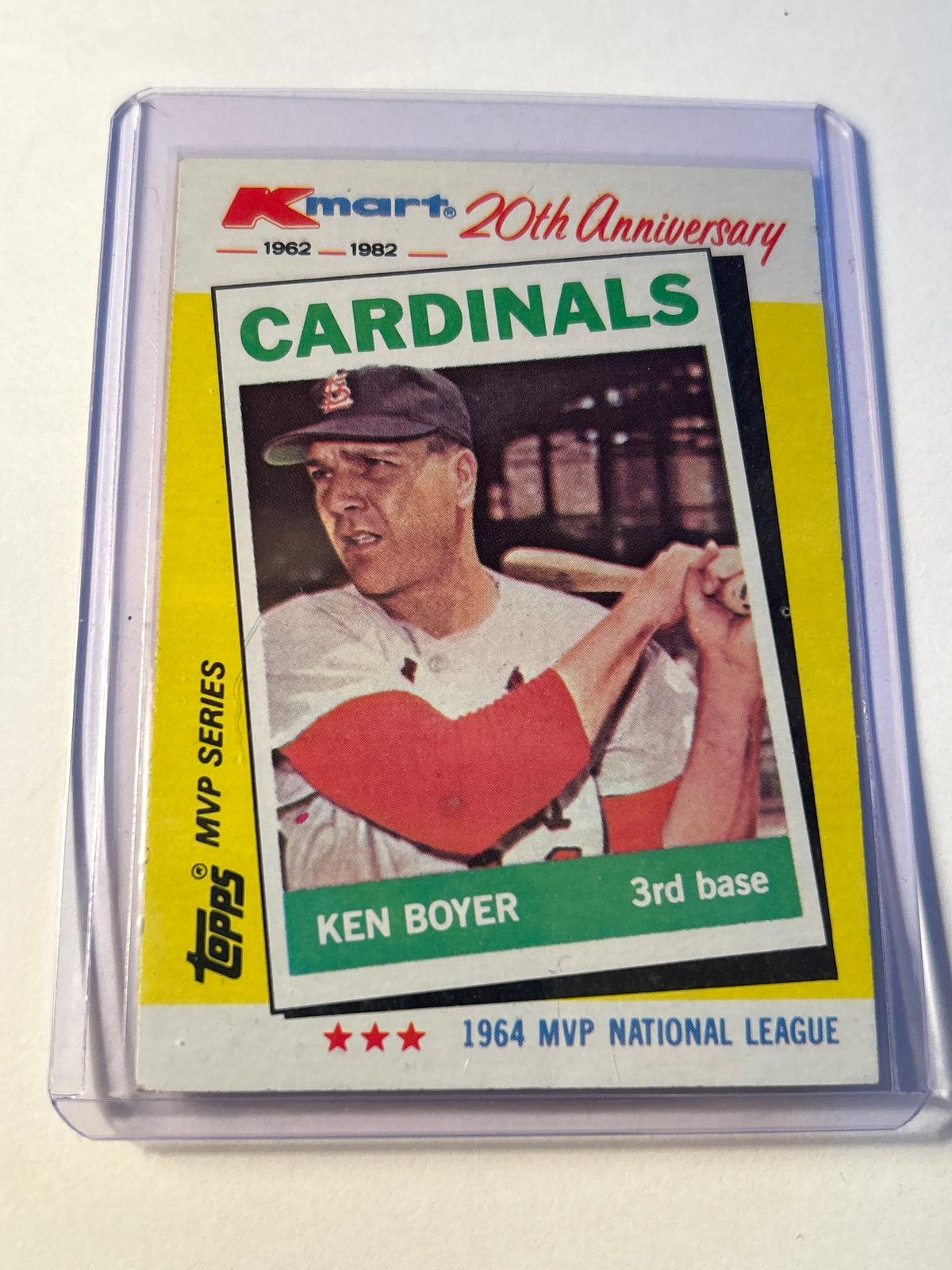 Topps Kmart 10 Card Lot 1982 MVP Series Brooks Robinson Harmon Killebrew Orlando Cepeda 1987 Johnny Bench 1990 Cal Ripken HOF