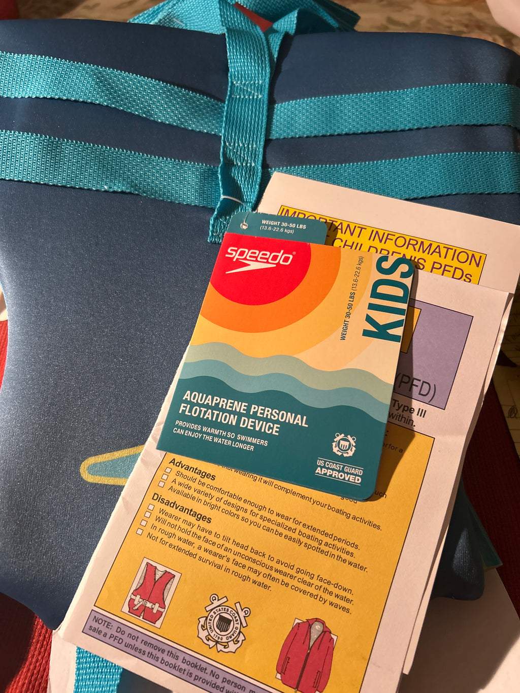 Speedo Aquaprene Kids Life jacket 30-50