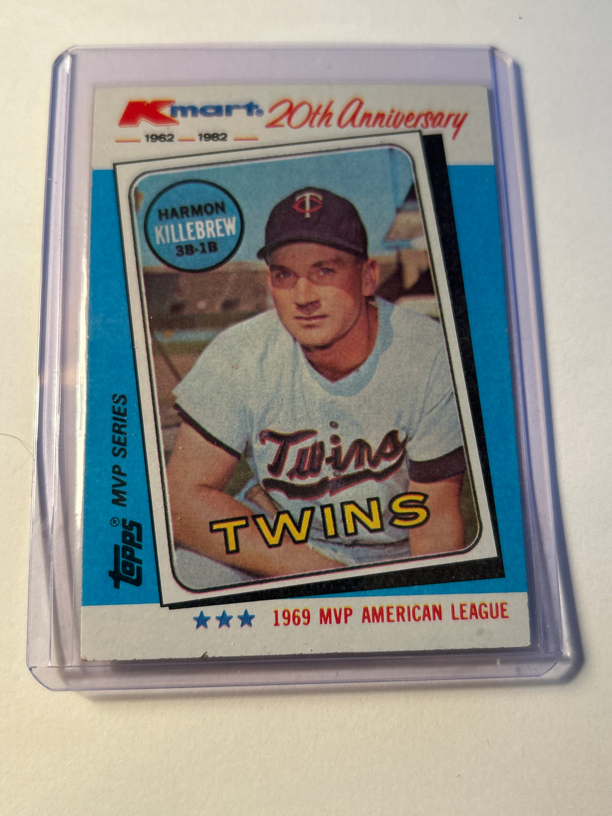Topps Kmart 10 Card Lot 1982 MVP Series Brooks Robinson Harmon Killebrew Orlando Cepeda 1987 Johnny Bench 1990 Cal Ripken HOF