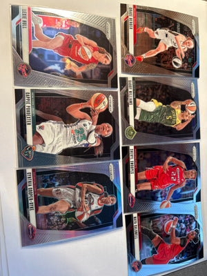 Panini Prizm WNBA 7 Card Lot Sheryl Swoopes Cynthia Cooper Dyke Cappie Pondexter Lexie Hull