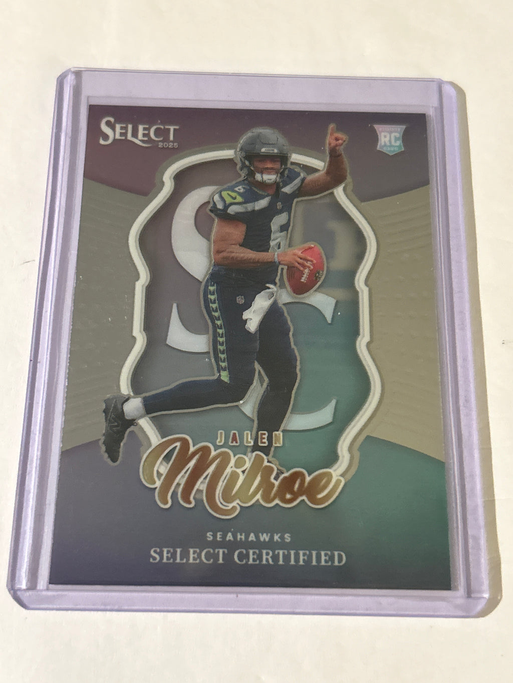2025 Panini Select - Select Certified Rookies Jalen Milroe #13 (RC)