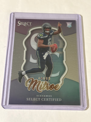 2025 Panini Select - Select Certified Rookies Jalen Milroe #13 (RC)