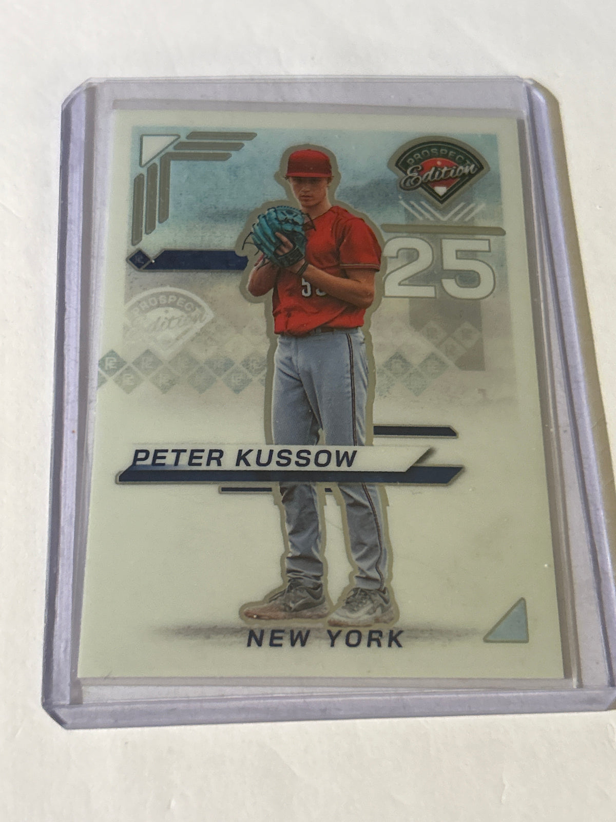 2025 Panini Prospect Edition- Peter Kussiw #127 (RC)