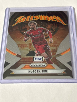 Hugo Ekitike – 2025‑26 Panini Prizm FIFA Talismen #13