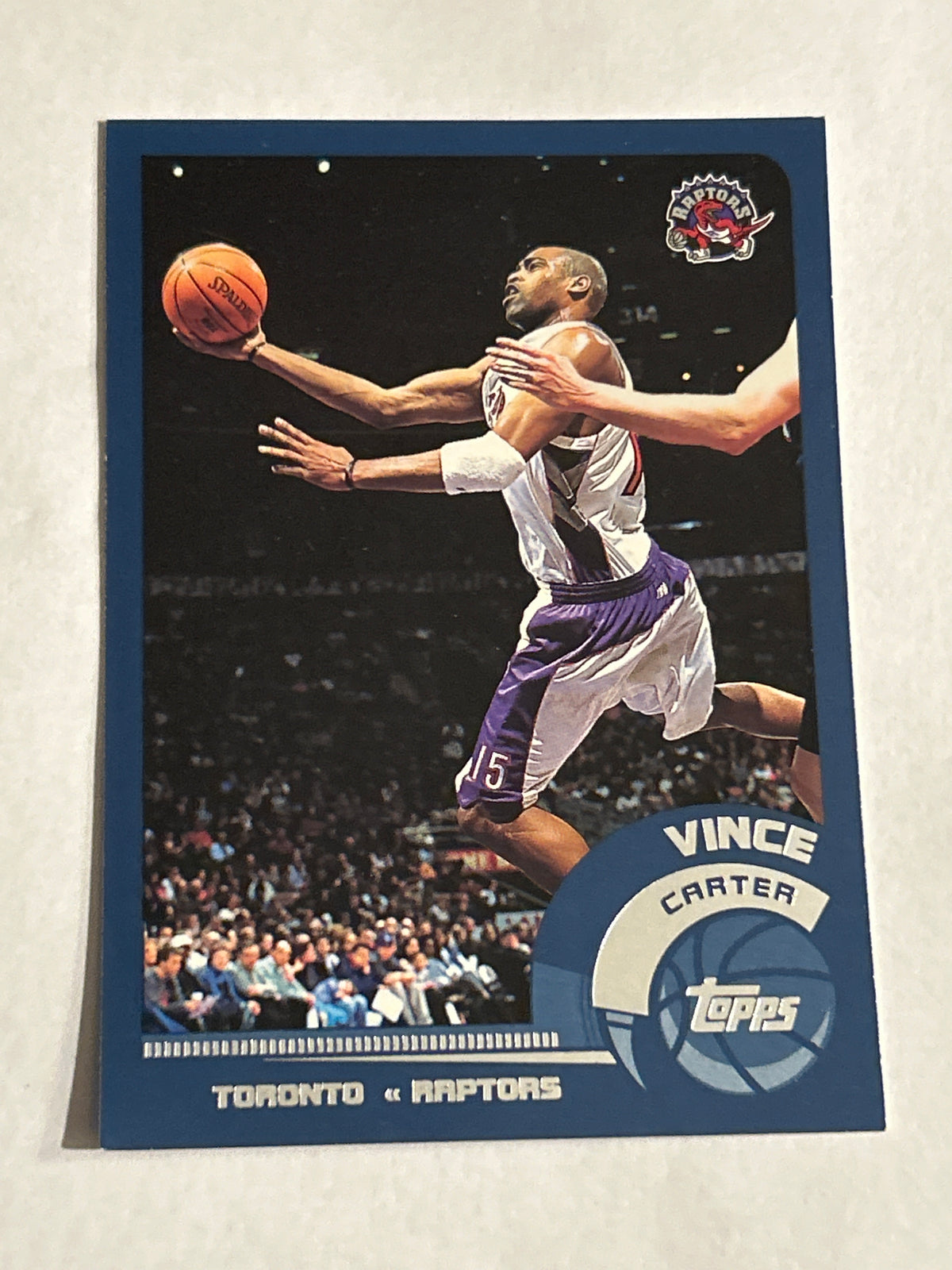 2002-2003 Topps Vince Carter #40