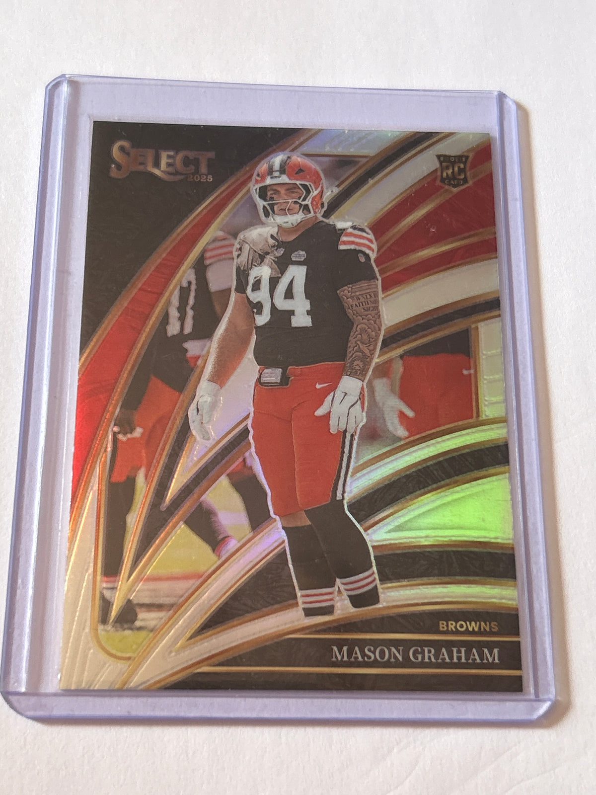 2025 Panini Select - Club Level Mason Graham #256 Silver Prizm (RC)