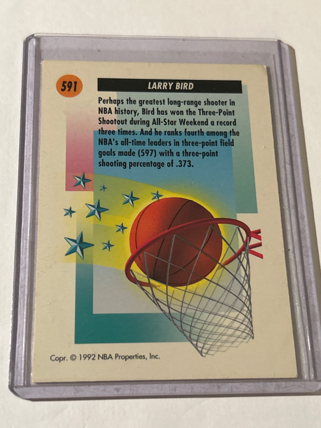 1991-92 Skybox - Larry Bird #591
