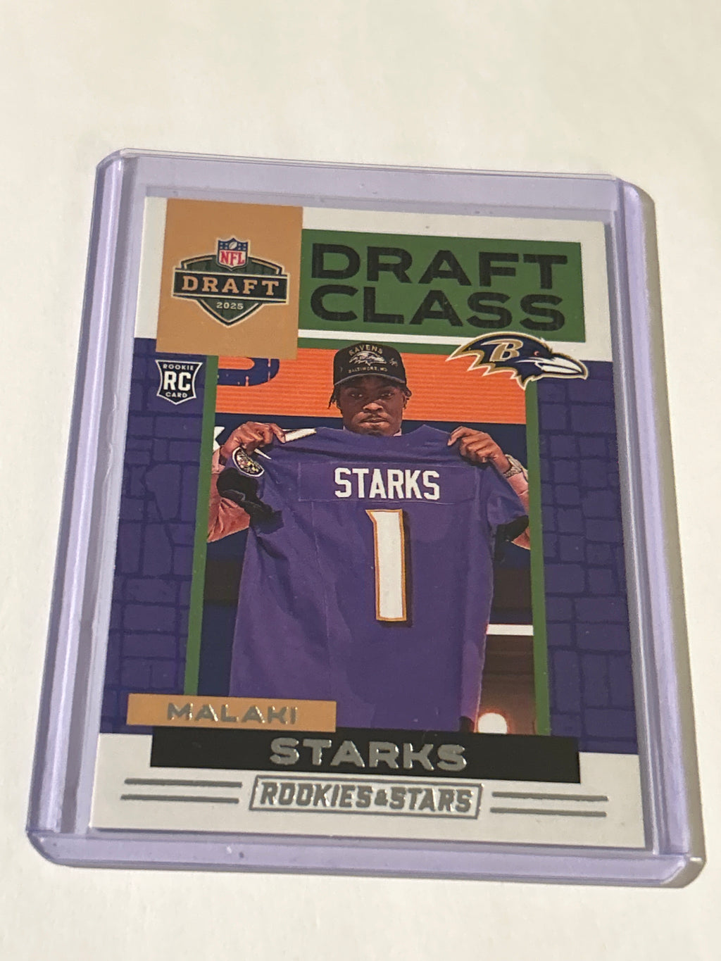2025 Panini Rookies & Stars - Draft Class Malaki Starks #13 (RC)