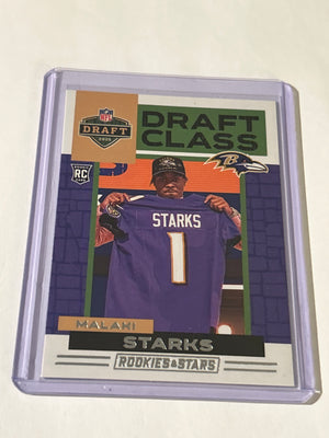2025 Panini Rookies & Stars - Draft Class Malaki Starks #13 (RC)