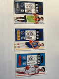 2020-21 Panini Contenders Season Ticket 3 Card Lot Shai Gilgeous-Alexander Stephen Curry Towns