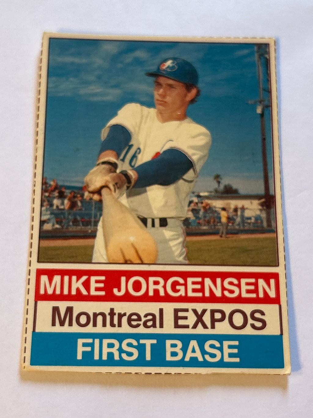 1976 Hostess All-Star Team Mike Jorgensen #144