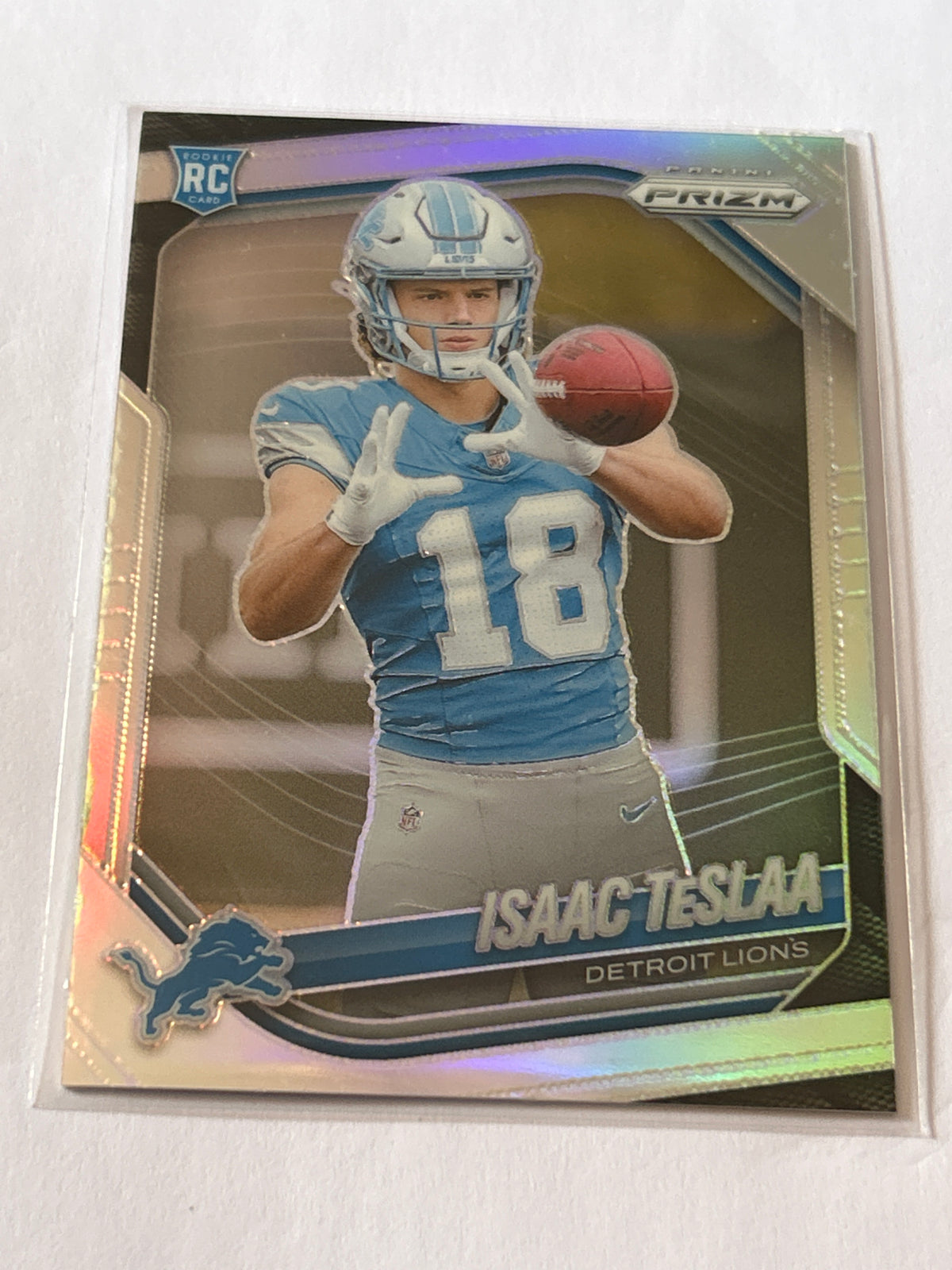 2025 Panini Prizm - Rookies Isaac Teslaa #316 Silver Prizm (RC)
