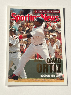 David Ortiz – Sporting News “Designated Masher” (Boston Red Sox) 2005 Topps Card 366