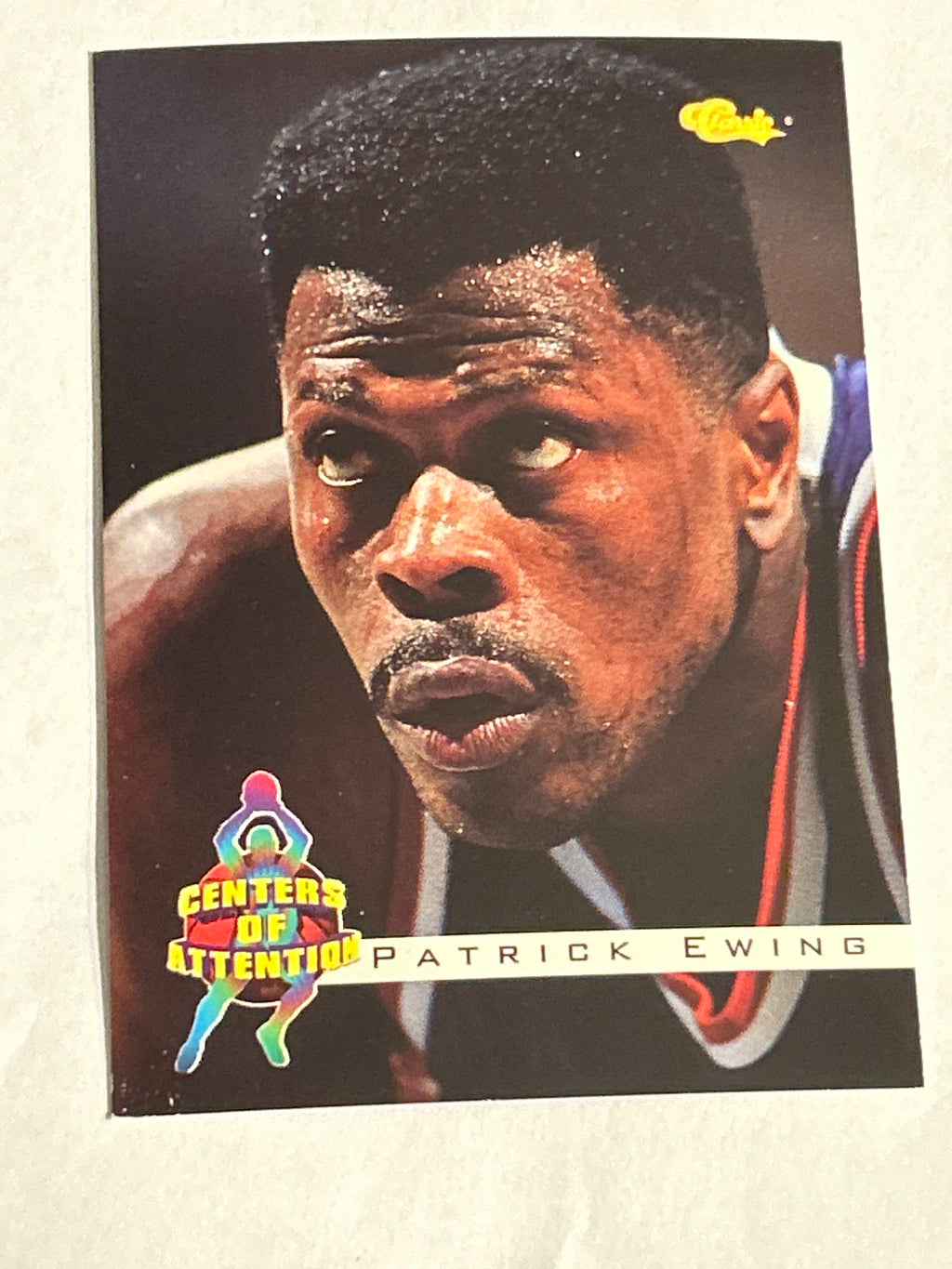 1994-95 Classic Draft Centers Of Attention #66 Patrick Ewing New York Knicks
