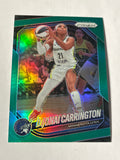 2025 Panini WNBA Prizm DiJonai Carrington Green Prizm #9 Lynx