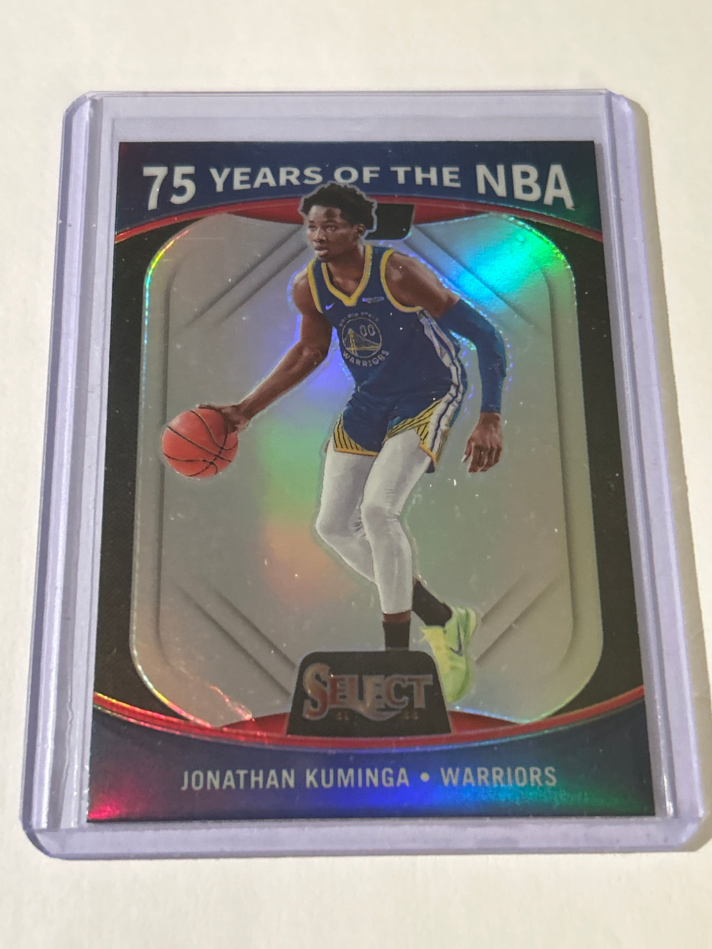 2021-22 Panini Select - 75 Years of the Nba Jonathan Kuminga #72 (RC)