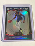 2021-22 Panini Select - 75 Years of the Nba Jonathan Kuminga #72 (RC)
