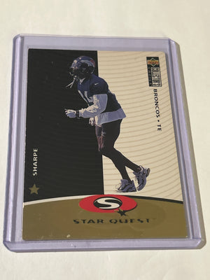 1997 Upper Deck Collector's Choice - Star quest Shannon Sharpe #SQ9