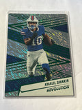 2025 Panini Revolution - Khalil Shakir #6 Green Storm 654/699