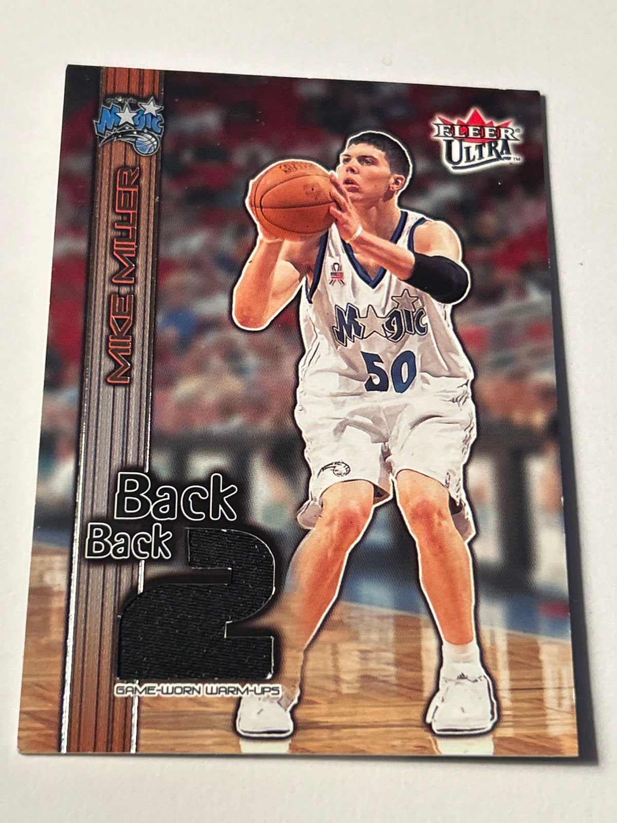 2002-03 Fleer Ultra Back 2 Back Memorabilia 447/500 Mike Miller MEM