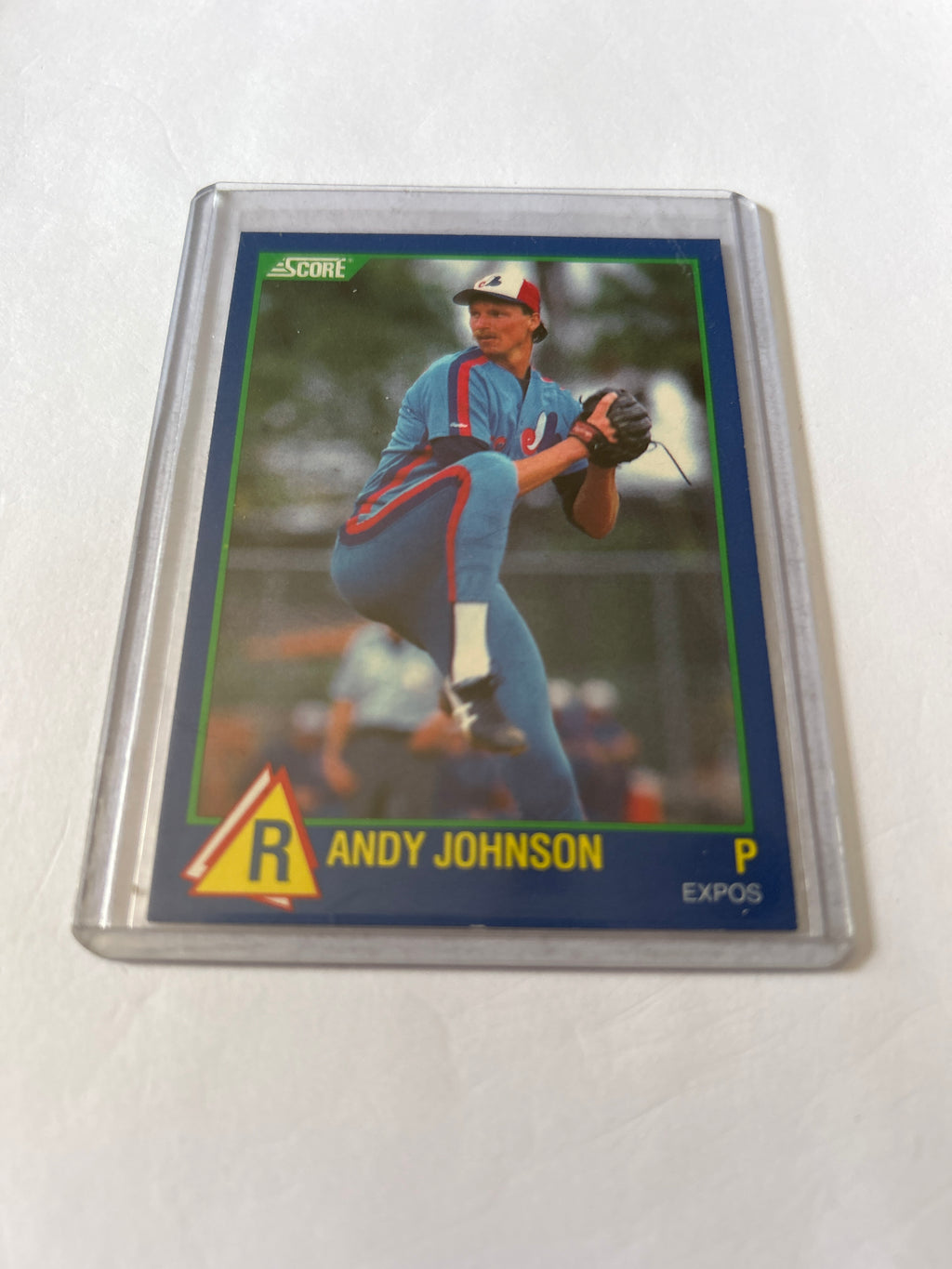 1989 Score 100 Hottest Rookies - Randy Johnson #63 (RC)