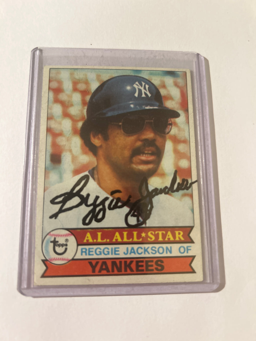 1979 Topps - Reggie Jackson #700– Auto