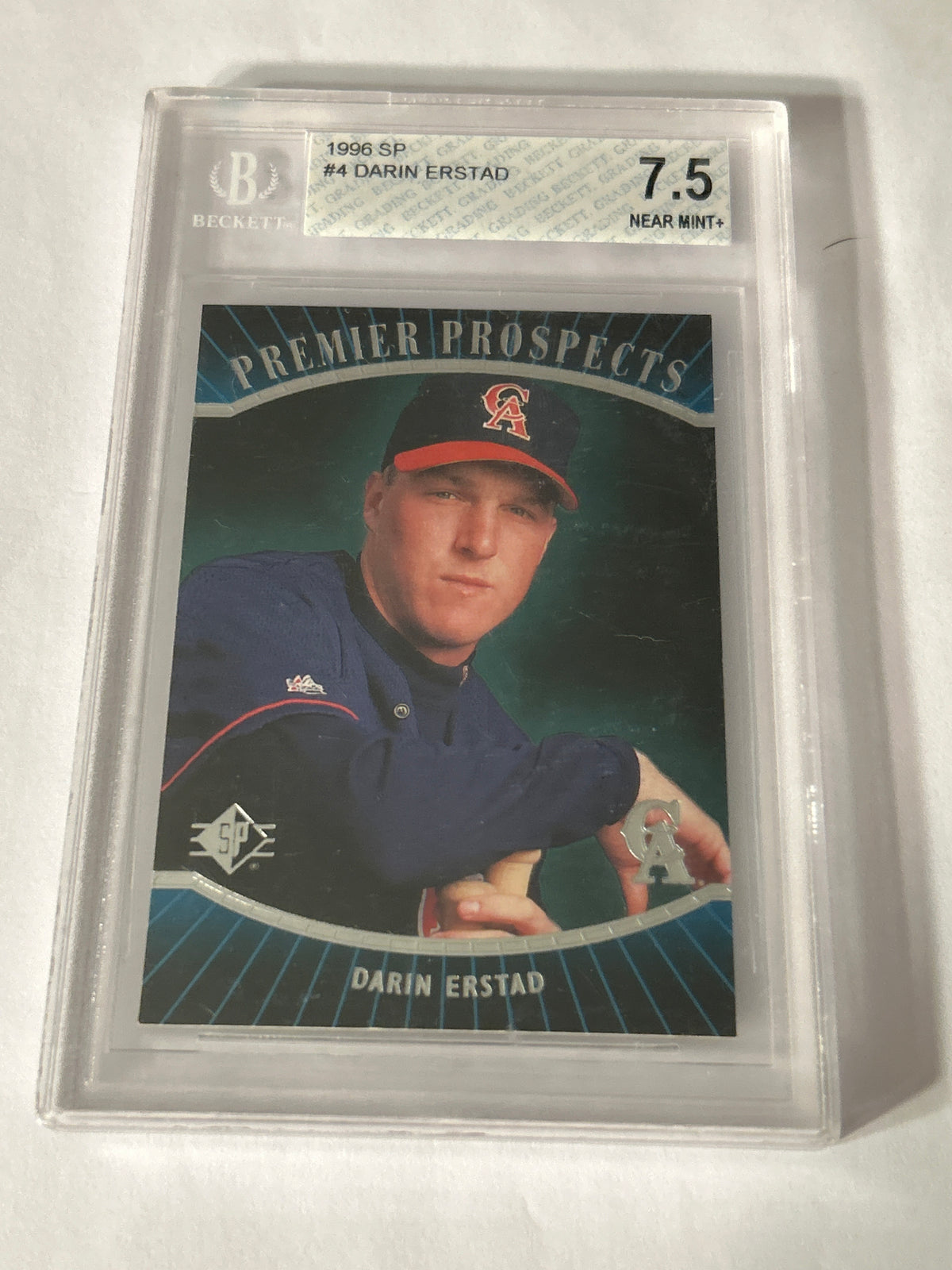 Darin Erstad – 1996 SP Premier Prospects #4 (RC)