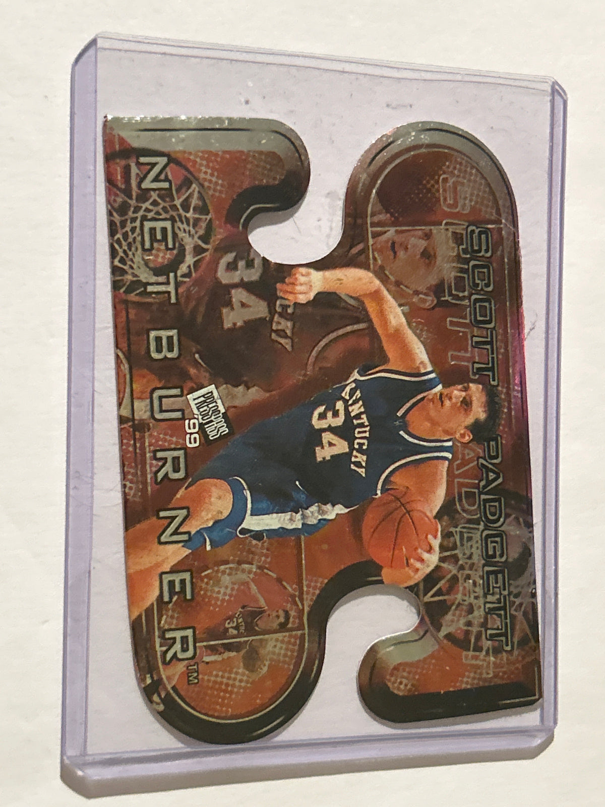 1999 Press Pass - Net Burners Scott Padgett #NB 14 (RC)