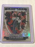 2025 Panini Rookies & Stars - Crusade TreVeyon Henderson #19 Silver (RC)