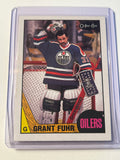 1987-88 O-Pee-Chee Grant Fuhr Edmonton Oilers Goalie HOF