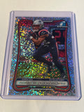 2026 Bowman Chrome TreVeyon Henderson Speckle Refractor New England Patriots RB