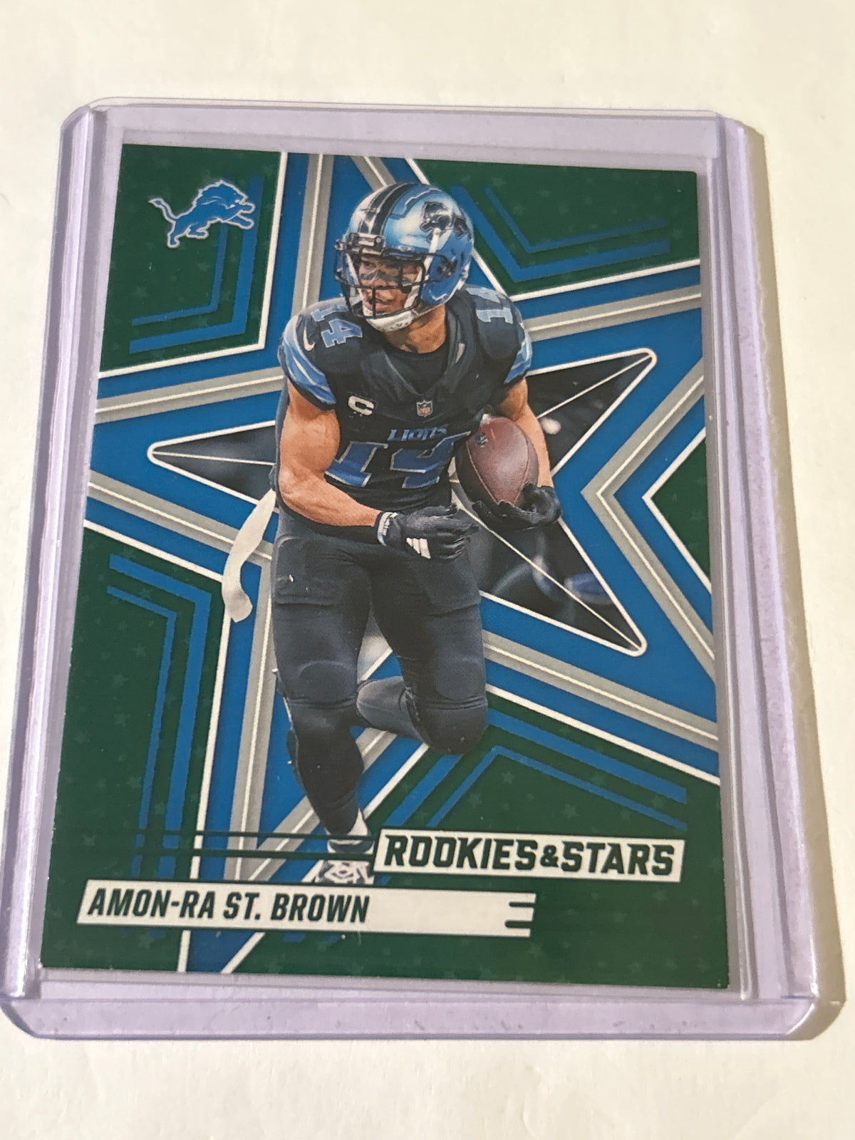 2025 Panini Rookies & Stars - Amon-Ra St. Brown #69 Green